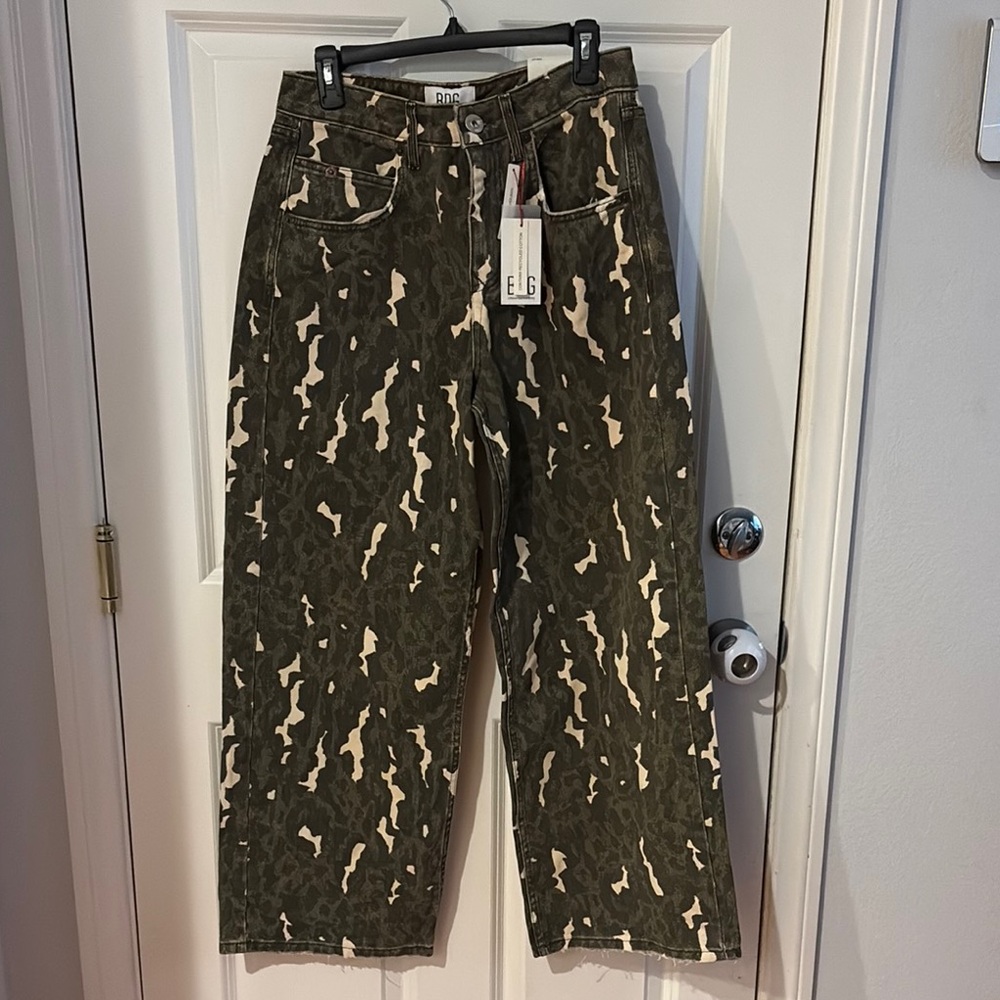 BDG JAYA PRINTED BAGGY BF JEANS